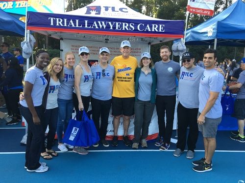 Lauren Wood at Los Angeles Trial Lawyers’ Charity Event